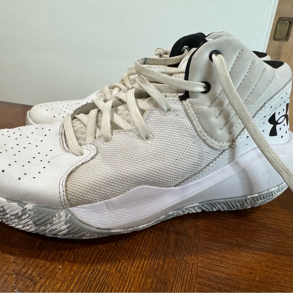Under Armour White HighTop Sneakers